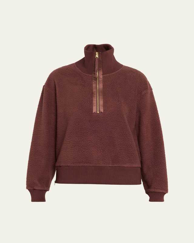 Roselle Half-Zip Fleece Pullover